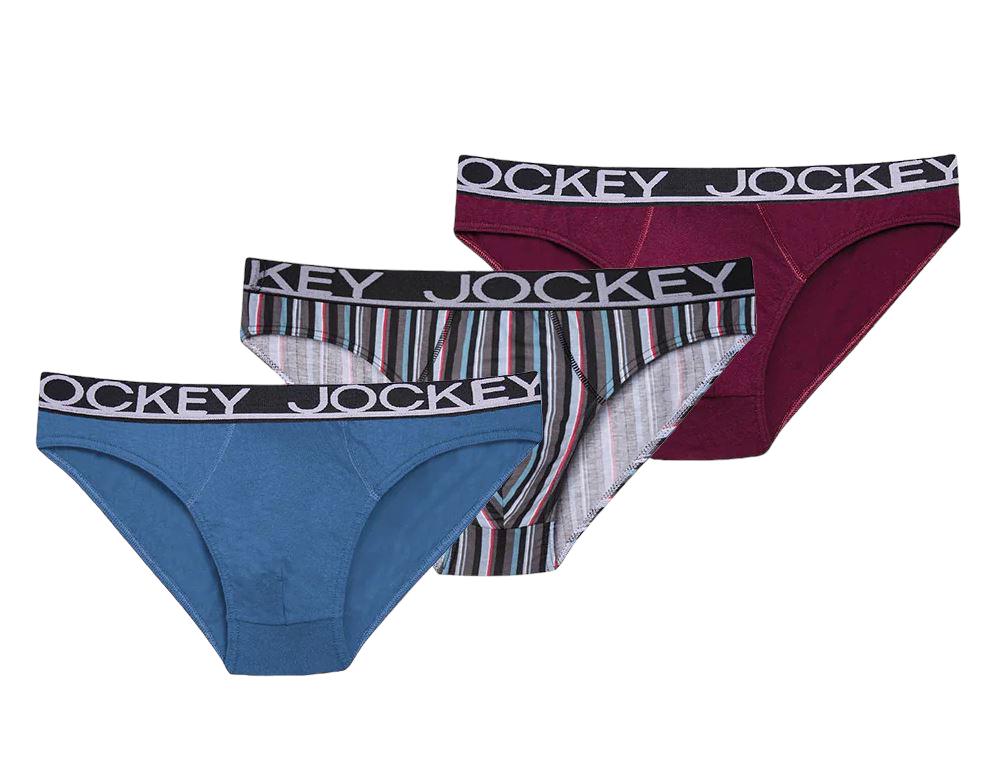 Jockey Brief 3Pk Stripe