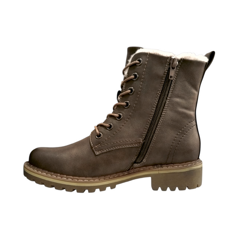 Hush Puppies Soft Style Karla Boot - Khaki