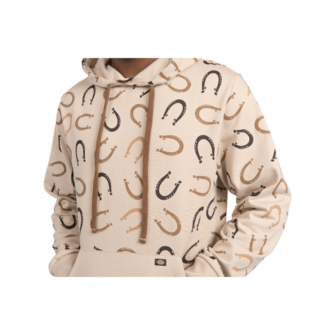Dickies Hoody Santa Cruz AOF LS Light Stone
