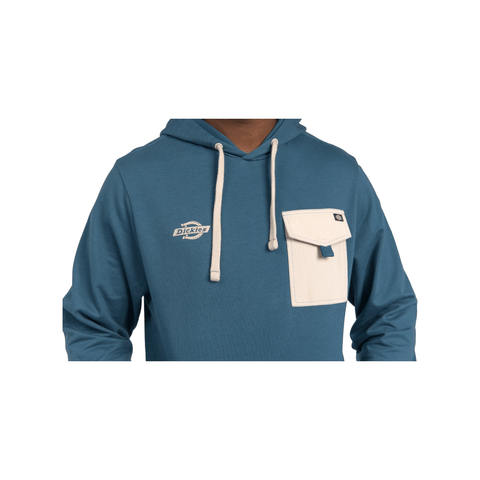 Dickies Houston Utility LS Hoody Atlantic Blue