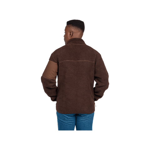 Dickies Seattle Chute Fleece LS Zip Thru Brown