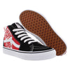 Vans Kids Sk8-Hi Otw Quarter Black And Red