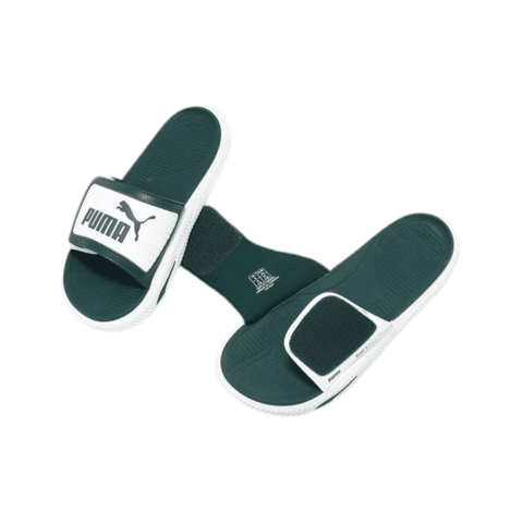 Puma SoftridePro Slide 24 V White/Green