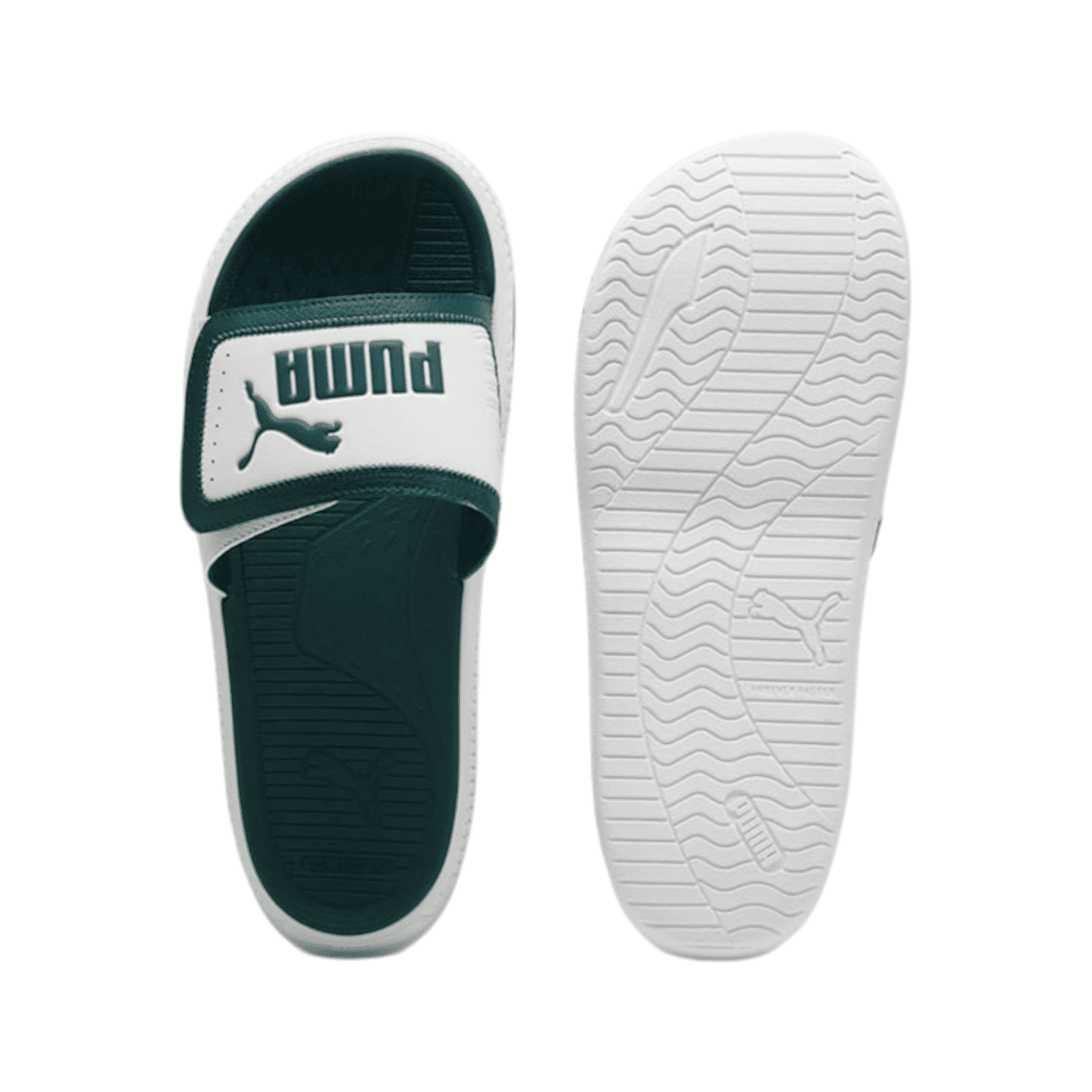 Puma SoftridePro Slide 24 V White/Green