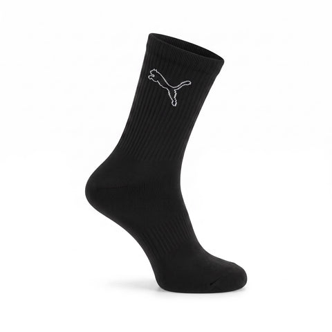 Puma Sock Big Logo 3Pack Mid Calf Black