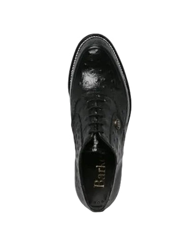 Barker Ostrich Black