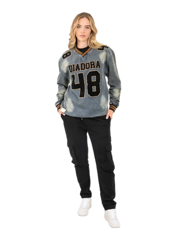 Diadora Piero Sweater Dark Denim