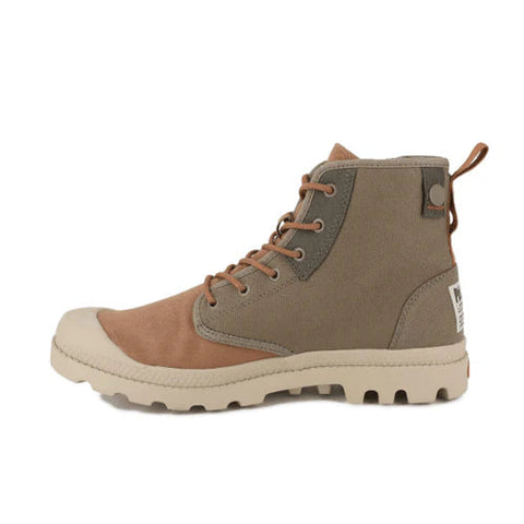 Palladium Pampa Hi Detroit Zip Dusky Green