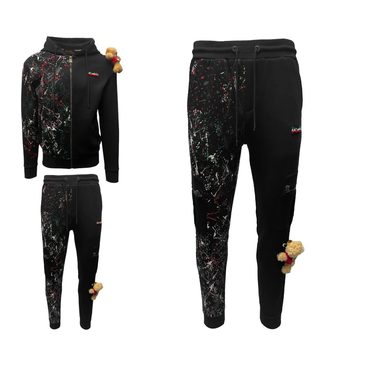 Vialli Sweatpants Crazyb Black