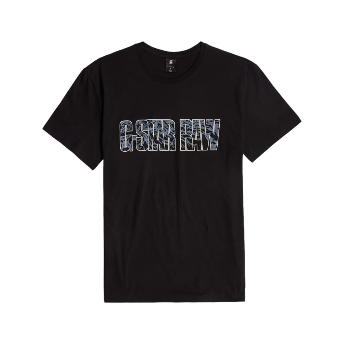 G Star T-Shirt Chain Logo Black