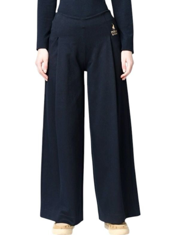 The Polo Sport Women's Sienna Wide-Leg Trackpants – Black