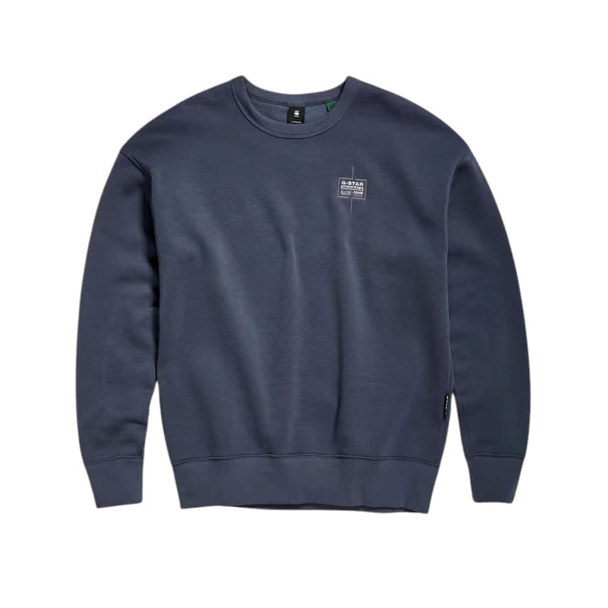 G Star Core Oversized Sweater Blue