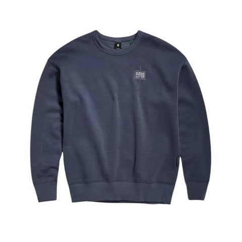 G Star Core Oversized Sweater Blue