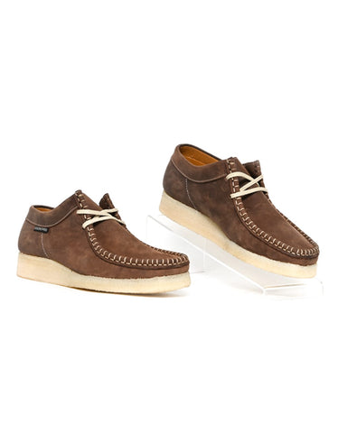 Grasshopper Brixton Suede Lace Up Tan