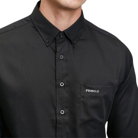Pringle Long-Sleeve Shirt William Classic Black