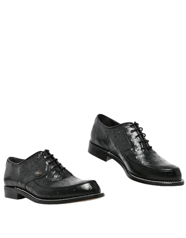 Barker Ostrich Black