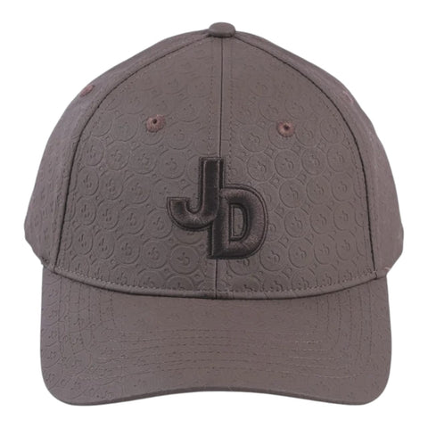 Jonathan D Sergio Debossed Print 6-Panel Cap - Chocolate