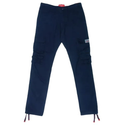 Cutty Utey Utility Cargo Pants – Navy Blue