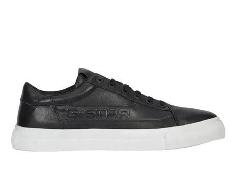 G Star Sneaker Loom Leather Ii Black/White