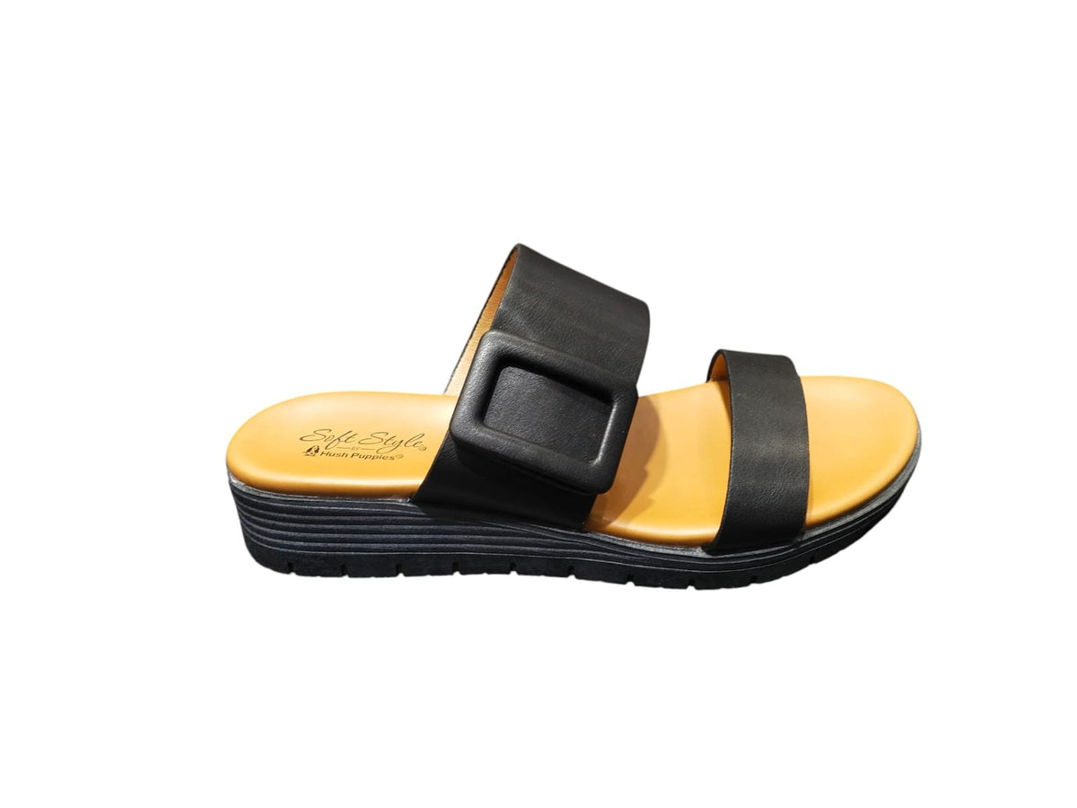 Hush Puppie Ladies Sandal Caroline Black