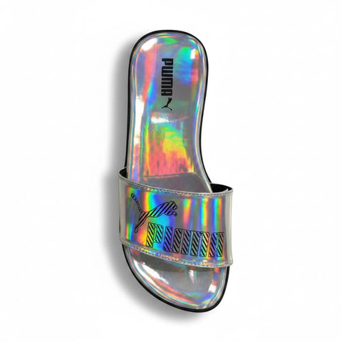 Puma Ladies Sandals Pa9 Cat Silver