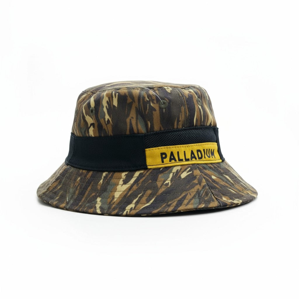 Palladium Vintage Bucket Hat – Khaki Camo | Retro Streetwear