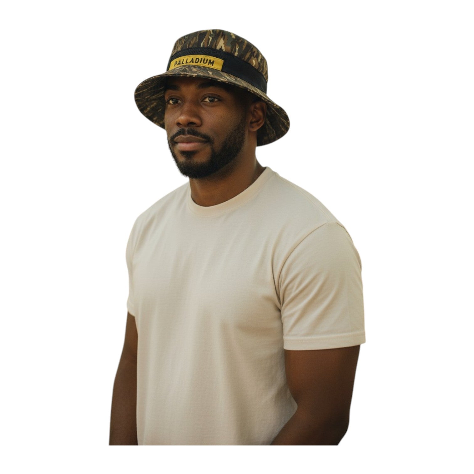 Palladium Vintage Bucket Hat – Khaki Camo | Retro Streetwear