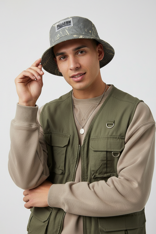 Palladium Bucket Hat Pocket Paint