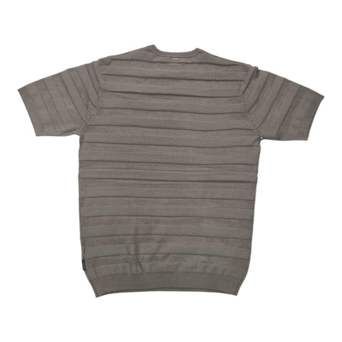 Jonathan D Knitted T-Shirt Bertini Taupe