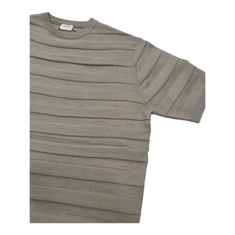 Jonathan D Knitted T-Shirt Bertini Taupe