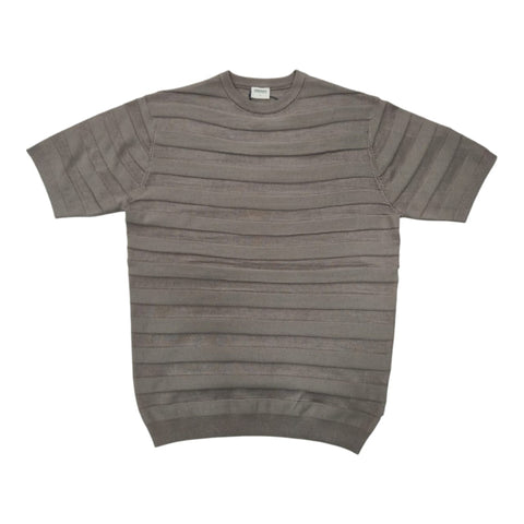 Jonathan D Knitted T-Shirt Bertini Taupe