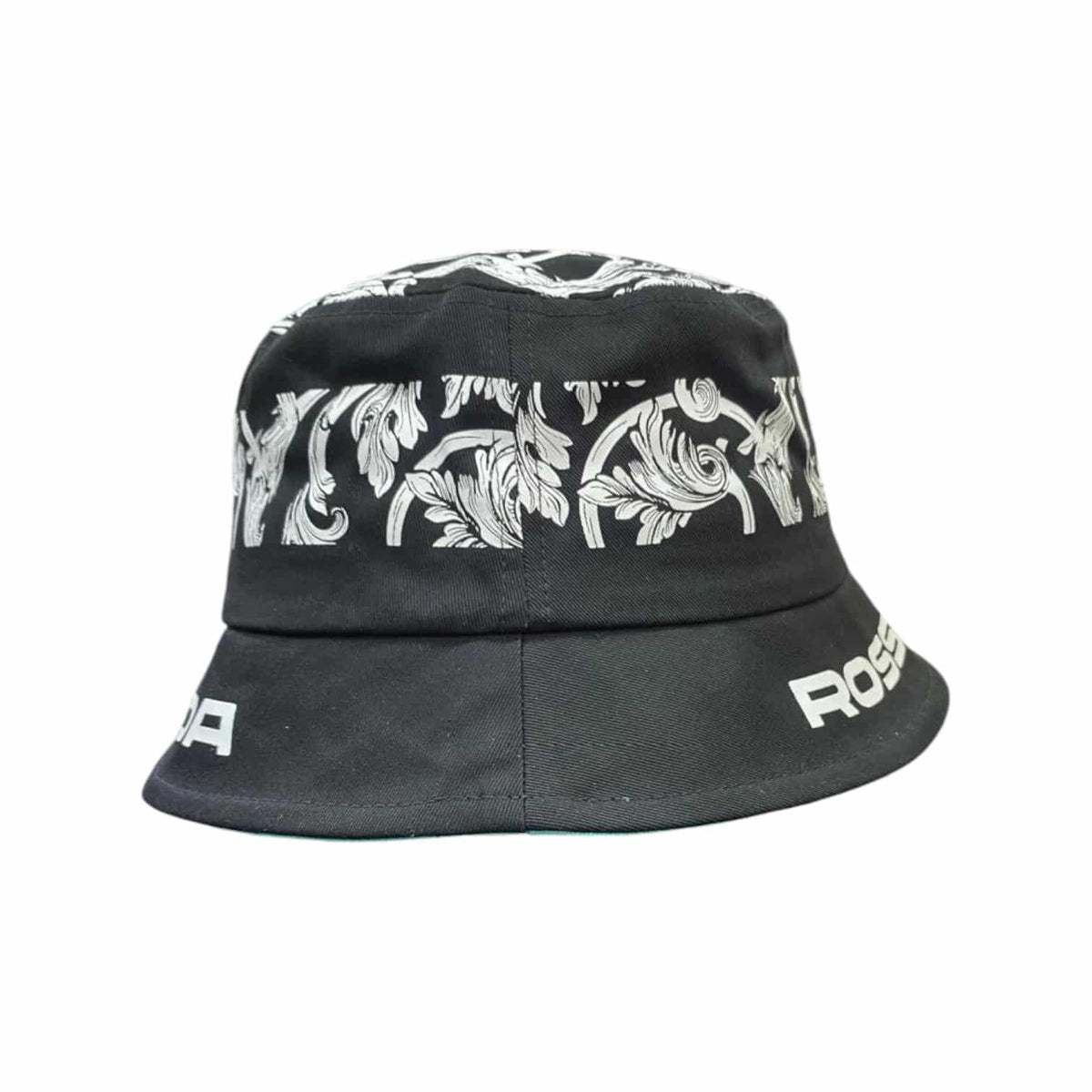 Rossimoda Floppy Sky Bloom Double Brim Black