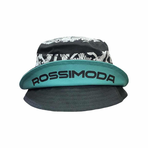Rossimoda Floppy Sky Bloom Double Brim Black