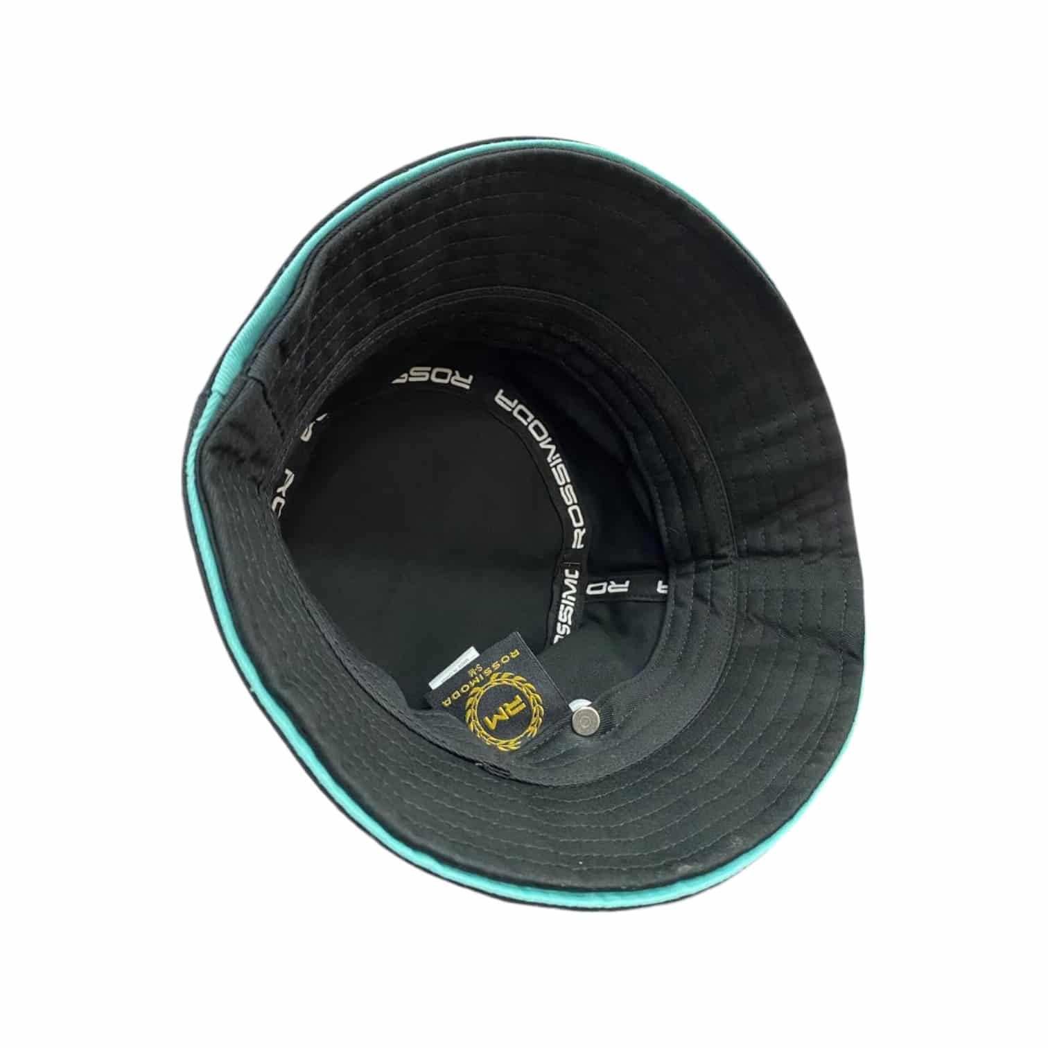 Rossimoda Floppy Sky Bloom Double Brim Black