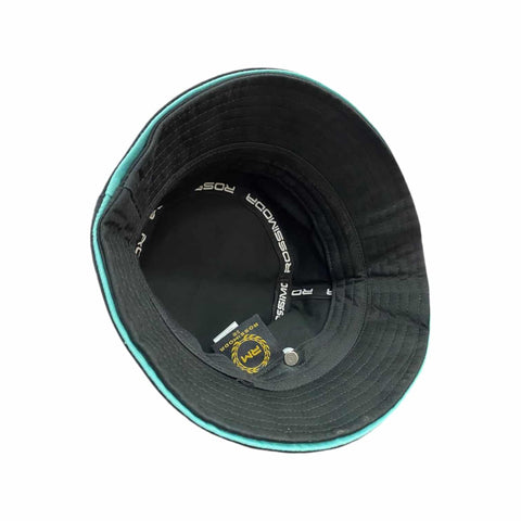 Rossimoda Floppy Sky Bloom Double Brim Black