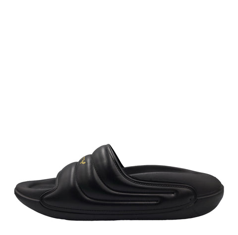 Cutty Elvis Puffed Slide Sandals – Stealth Black