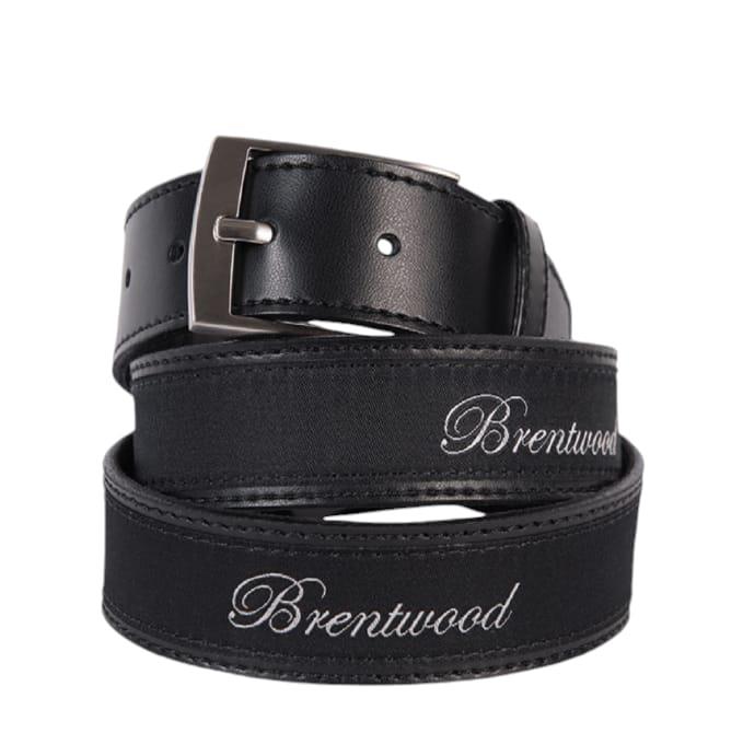 Brentwood Black Ribbon Belt