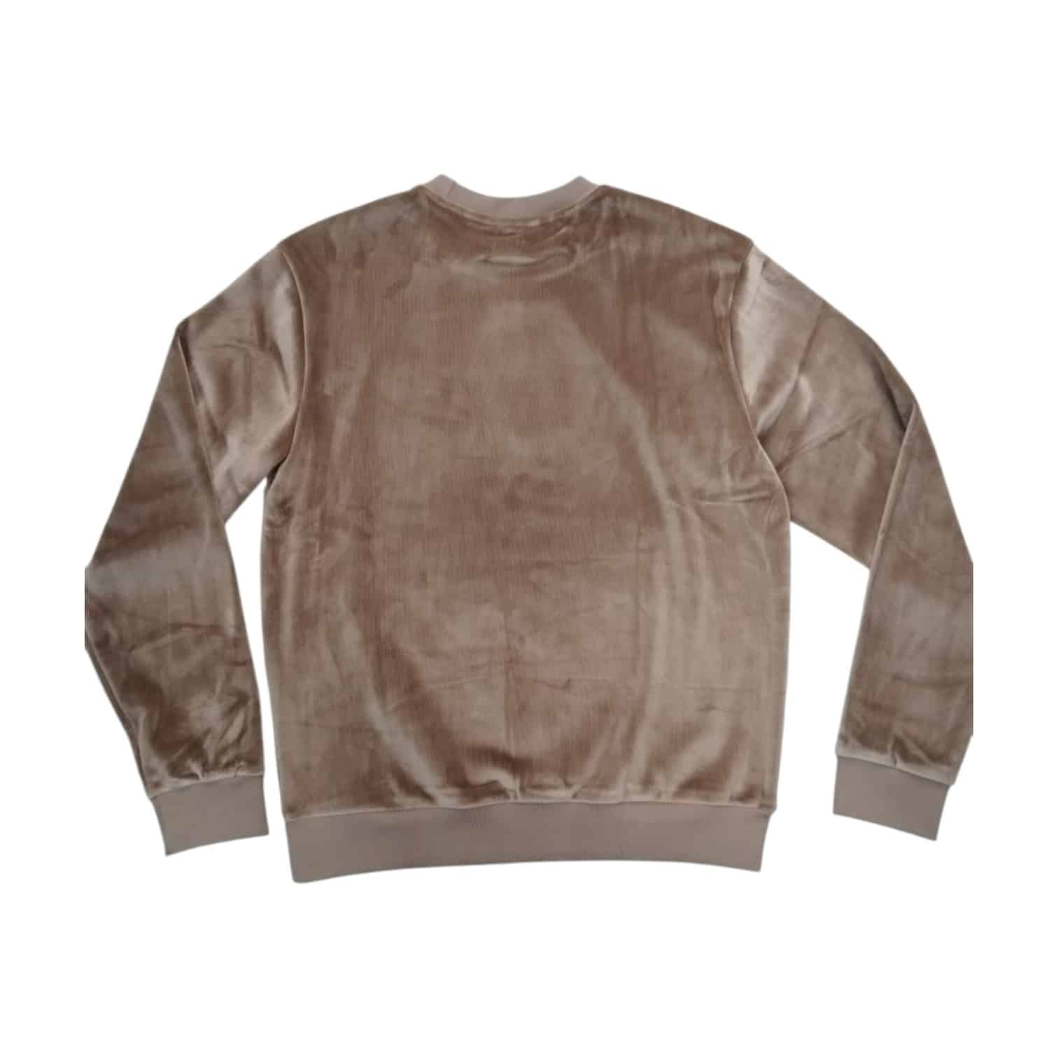 Jonathan D Sweat Top Velour Taupe