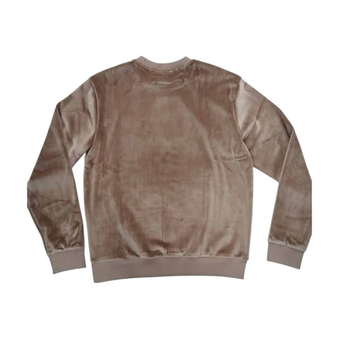 Jonathan D Sweat Top Velour Taupe