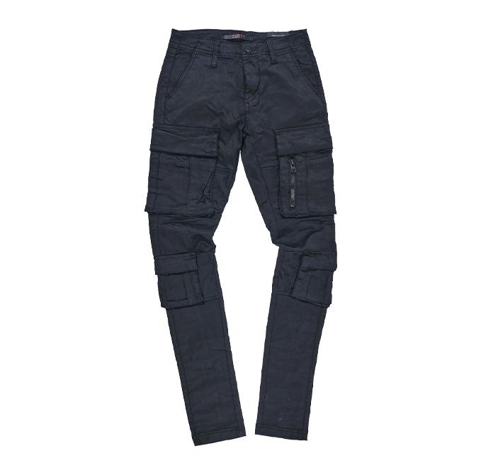 Cutty Vincent Cotton Cargo Pants – Dark Navy
