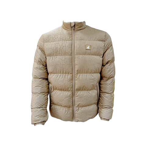 Polo Jackets Womens Hailey Monogram Puffer Stone