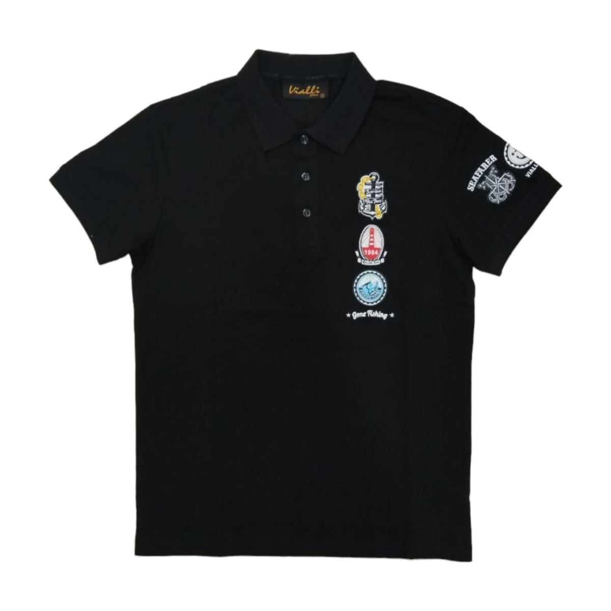 Vialli Golfer Fisherman Black