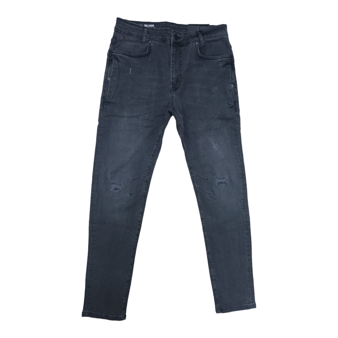 Pure Premium Jeans Distressed Grey