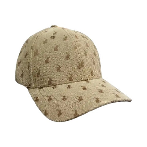 Polo 6 Panel Jacquard Monogram Peak