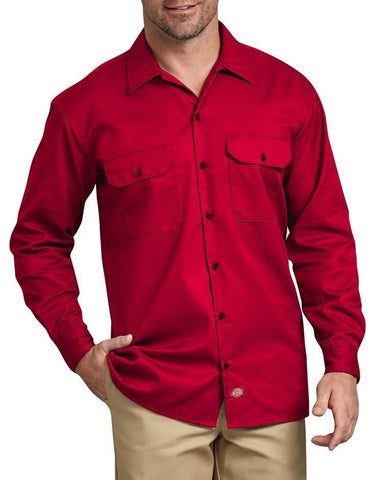Dickies Shirt 847 Long Sleeve Red