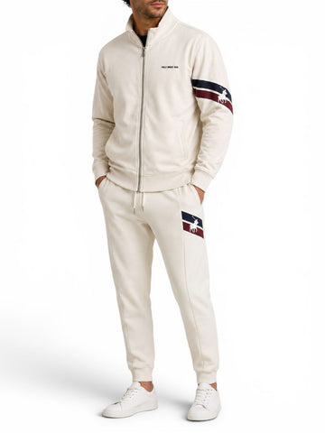 The Polo Sport Fleece Tracksuit Set – Cream