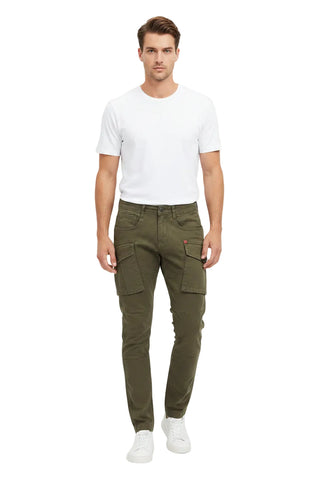 Cutty Roadster Cotton Cargo Pants – Fatigue Green