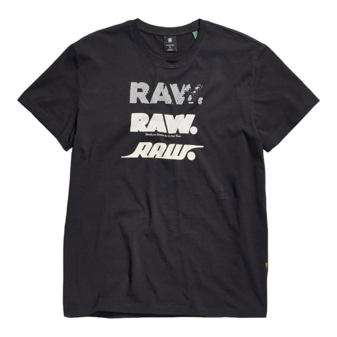 G Star Crew Triple Raw Black