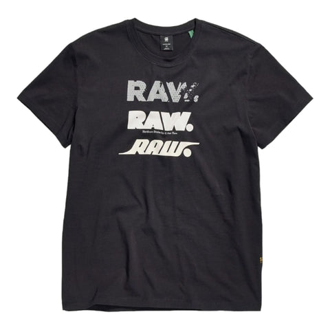 G Star Crew Triple Raw Black