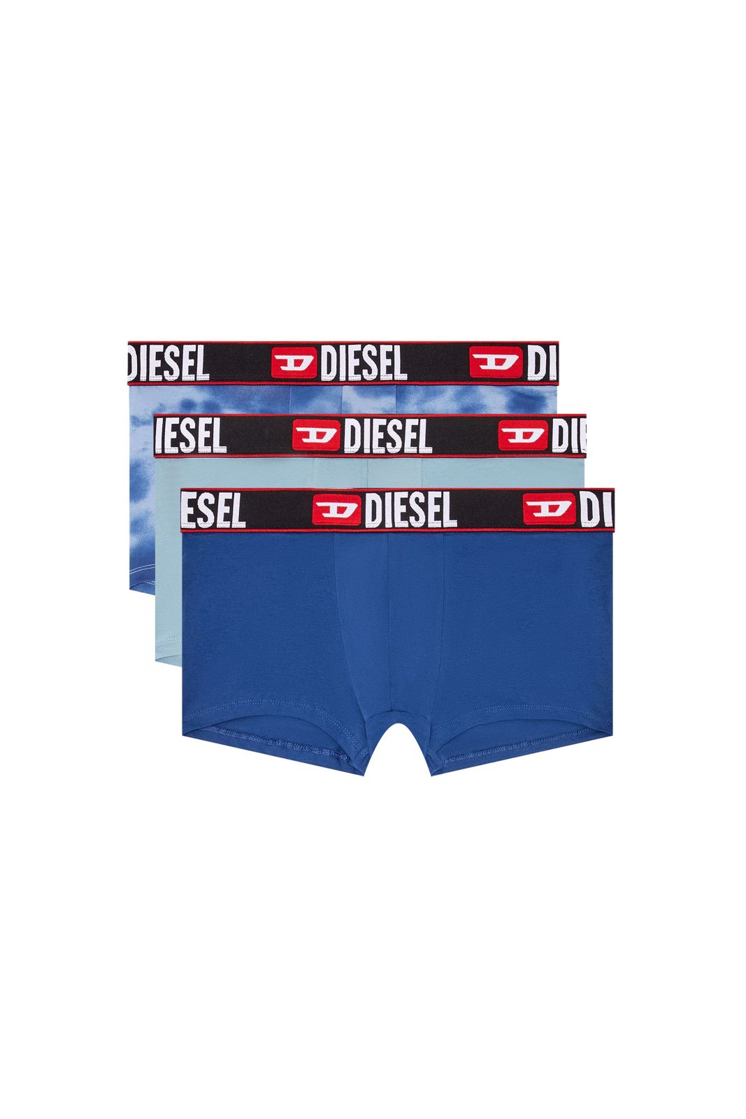 Diesel Underwear Umbx-Damien 3-Pack | Blue